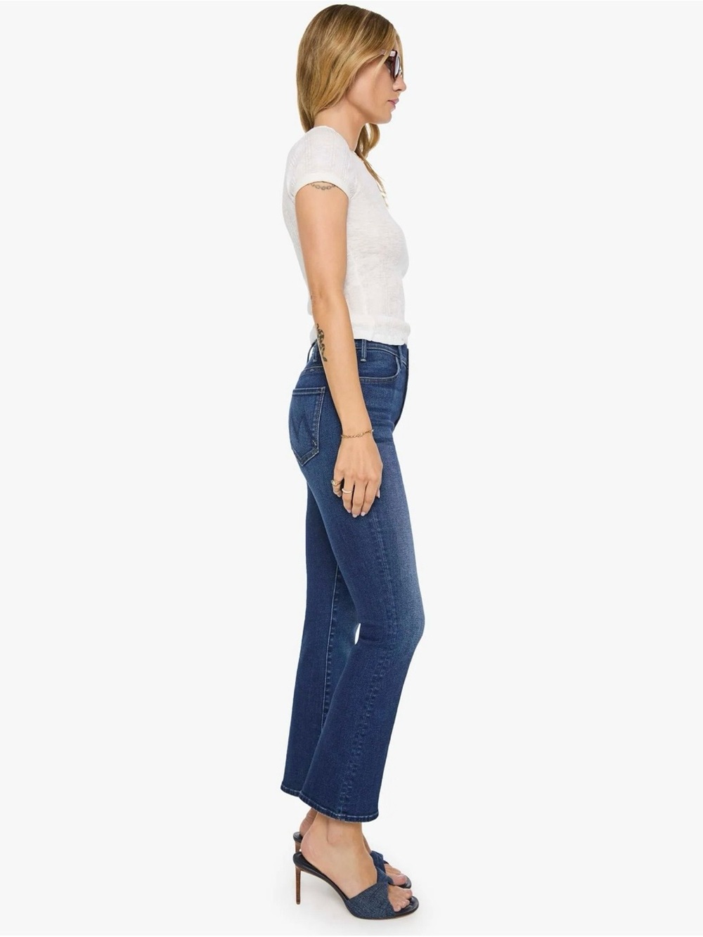MOTHER The Hustler Ankle Jeans~ Taking Chances - Picture 3 of 6